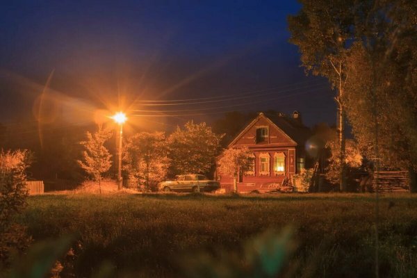 Ночная деревня