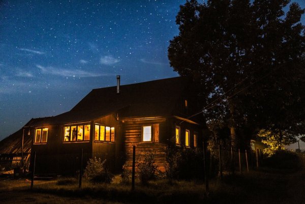 Ночь в деревне