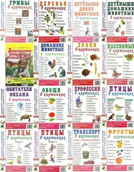 Издательство Гном кустарники в картинках. Наглядное пособие