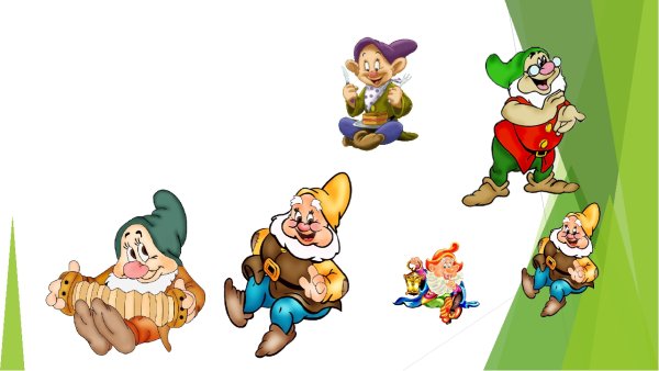 Белоснежка и 7 гномов имена гномов