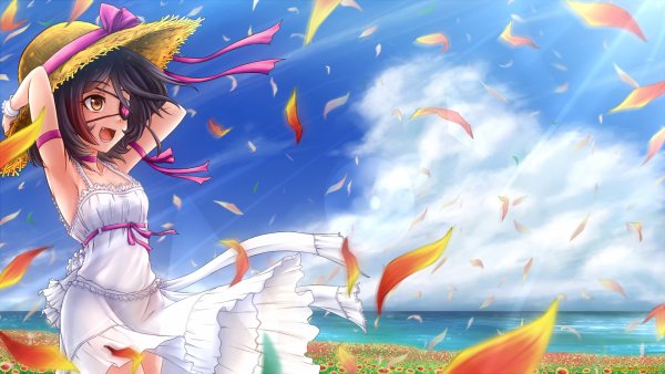 Летние аниме обои