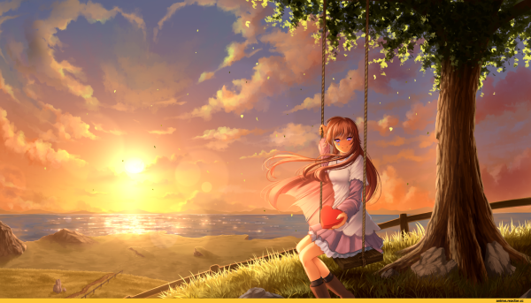 Аниме пейзаж