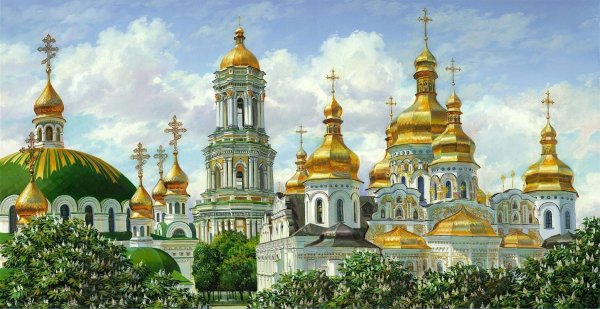 Цветы в храме