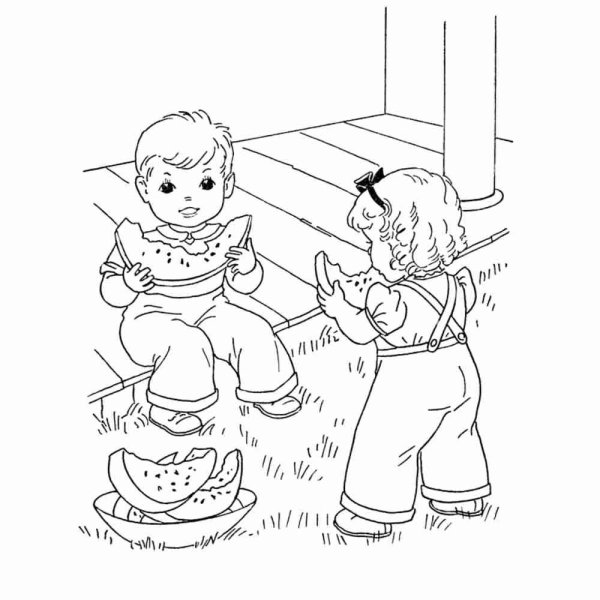 Солнышко раскраска для детей