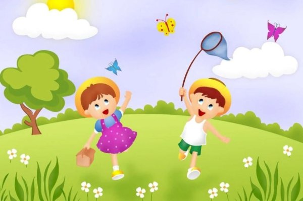 Лето мультяшка