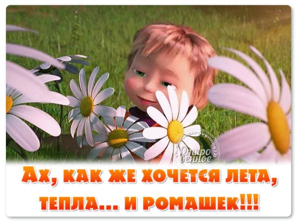 Хочется тепла и солнца