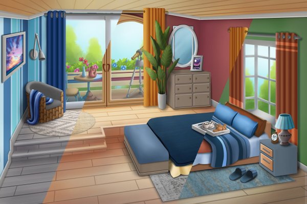 Мультяшные комнаты