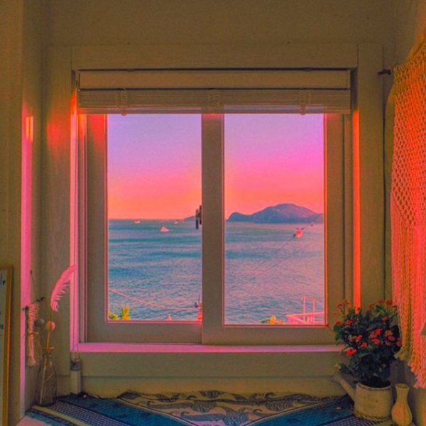 Окно с красивым видом