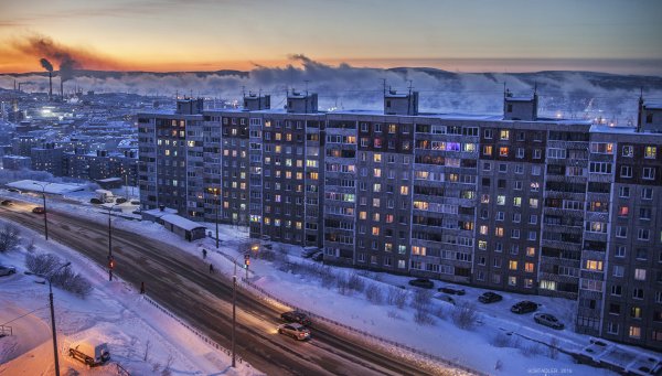 Мурманск в июле