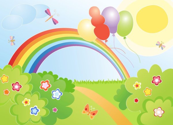 Разноцветное лето