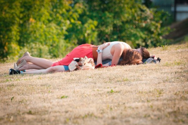 Летняя жара утро