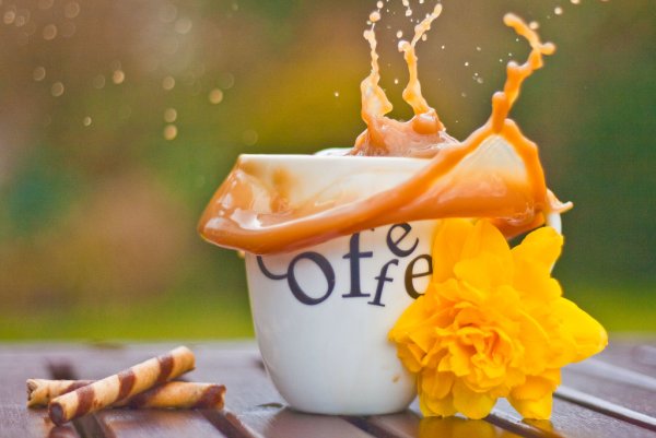 Весенний кофе