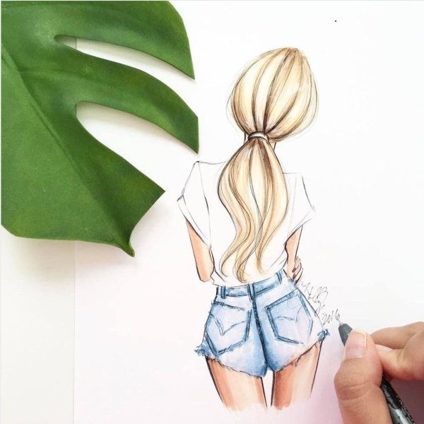 Красивые рисунки и трендовые лёгкие