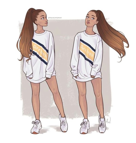 Подружки рисунок карандашом