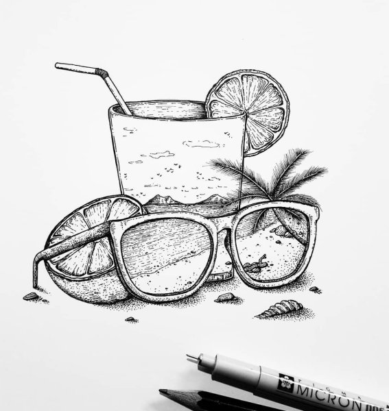 Рисунки для срисовки предметы