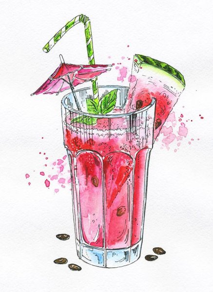 Рисунки для срисовки природа