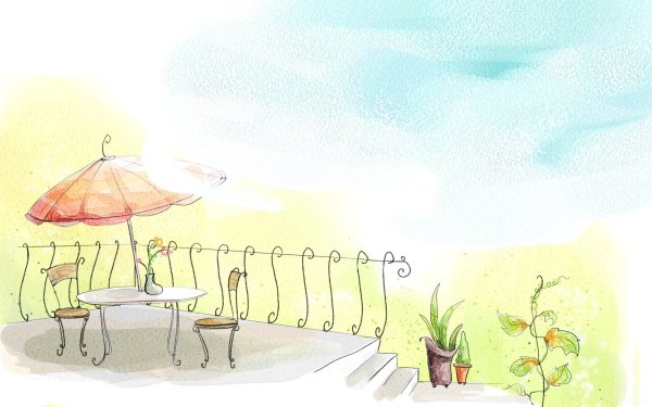 Летние рисунки