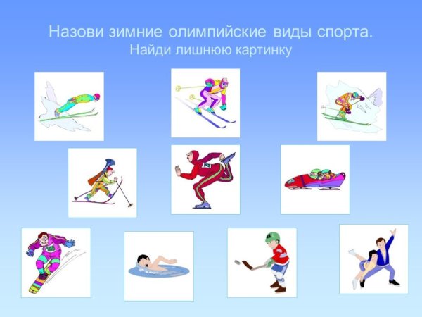 Зимние виды спорта