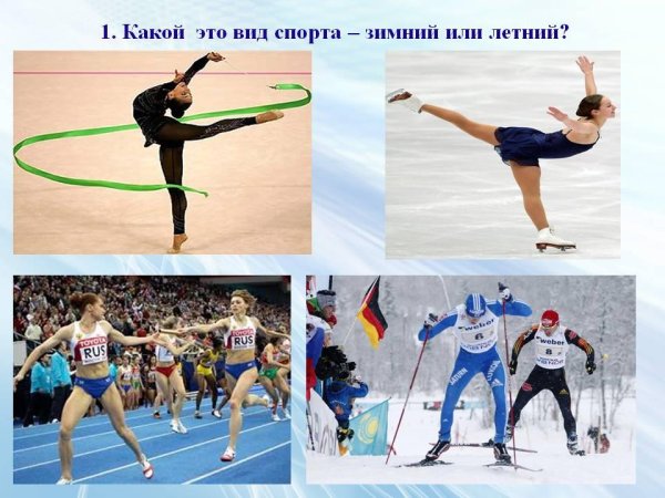 Виды спорта