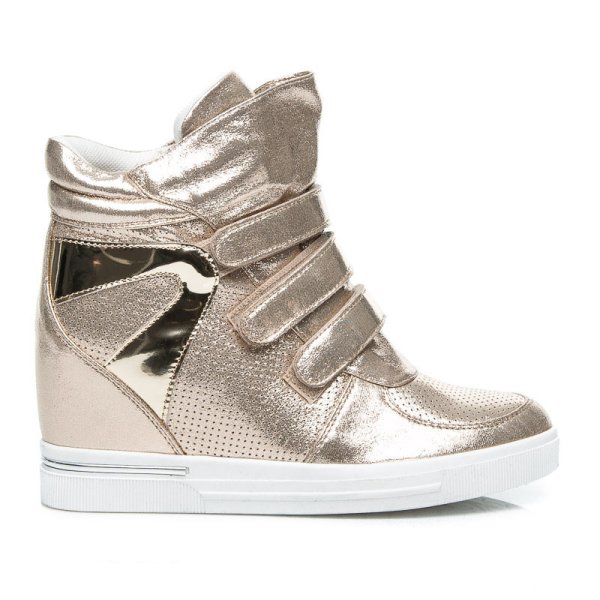 Кросслвки Michael Kors speanser золото блеск сникерсы