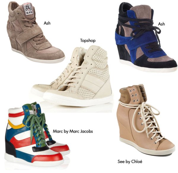 Кроссовки на танкетке как называются