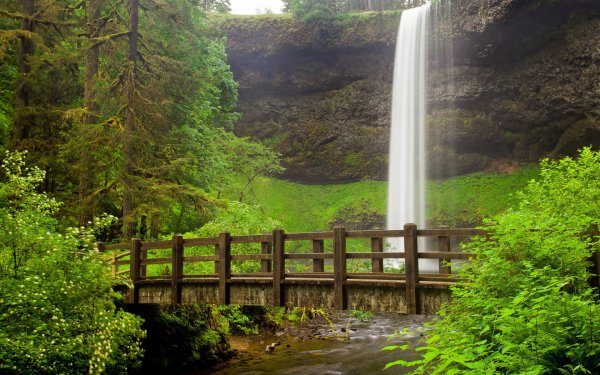 Водопад мост