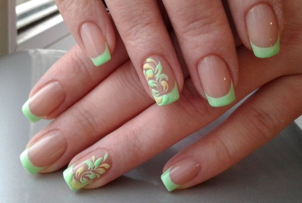 Зеленый френч 2022