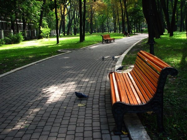 Чистые пруды лавочки