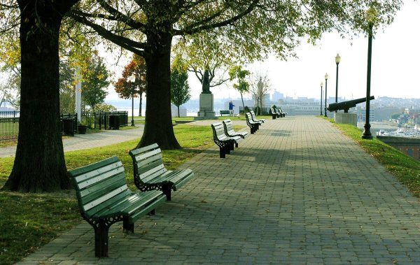 Hyde Park лавочки