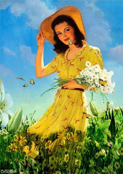 Арт Фрам художник пин-ап