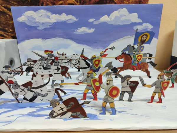 Ледовое побоище Александр Невский 5 апреля 1242 года