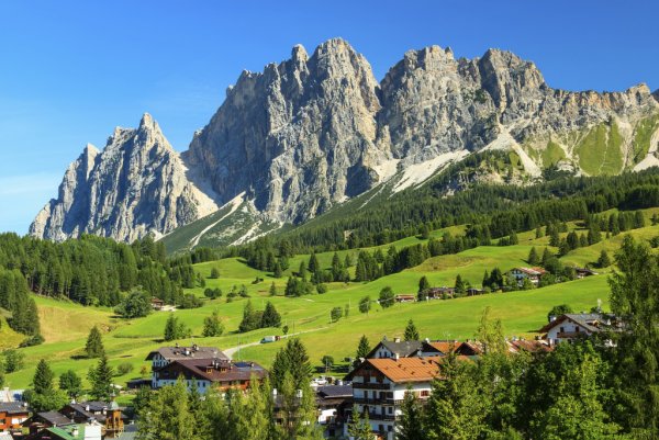 Старинные улочки городков Приморья Италии