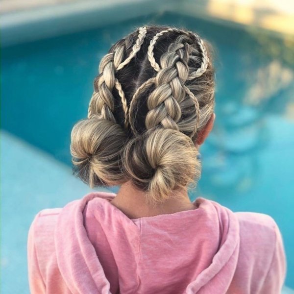 Прически на пляж для длинных волос