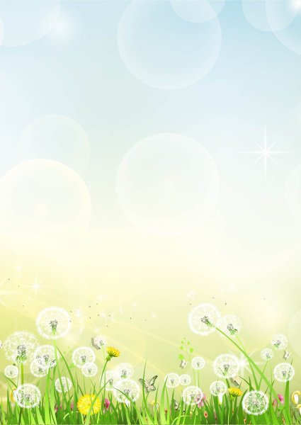 Весенний фон