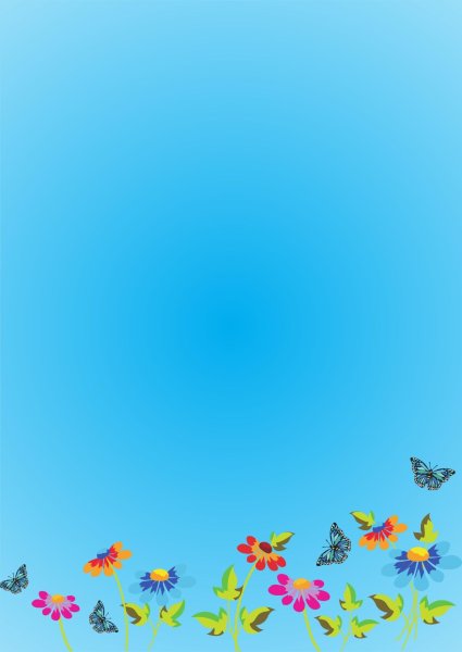 Фон летний детский вертикальный