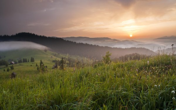 Норвегия фьорды закат