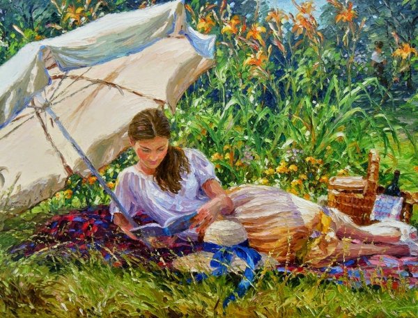 Живопись мастихином Алексея Зайцева