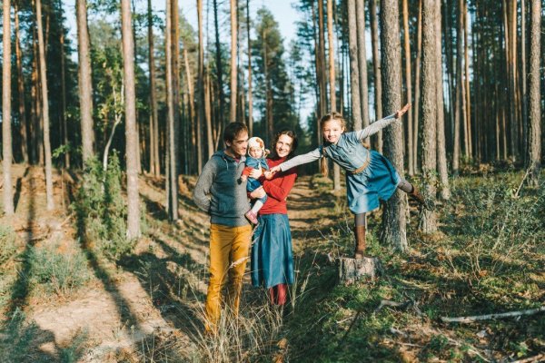 Прогулка в Сосновом лесу