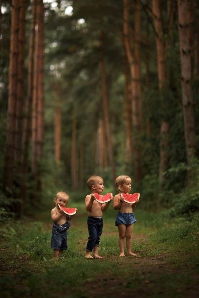 Фотосъемка детей на природе