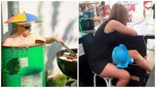 Спасение от жары