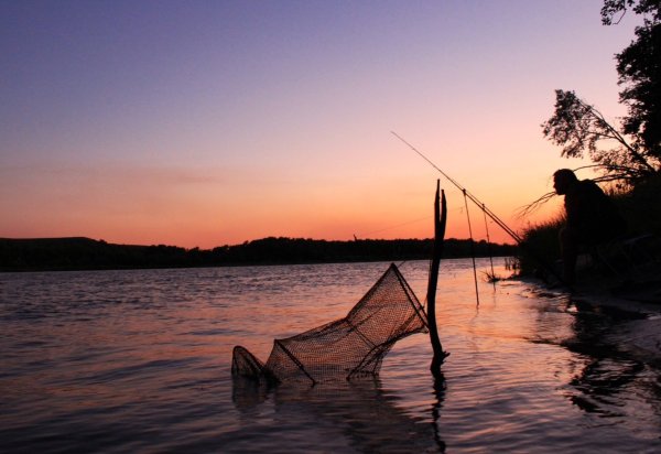 Рыбалка на озере