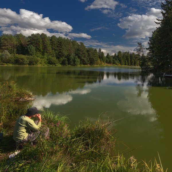 Обои рыбалка