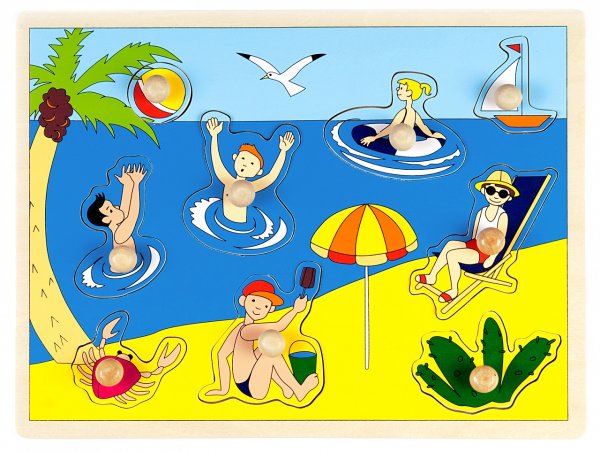 Летние пазлы для детей