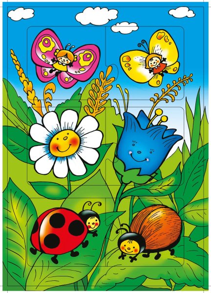 Пазл на тему осень для детей