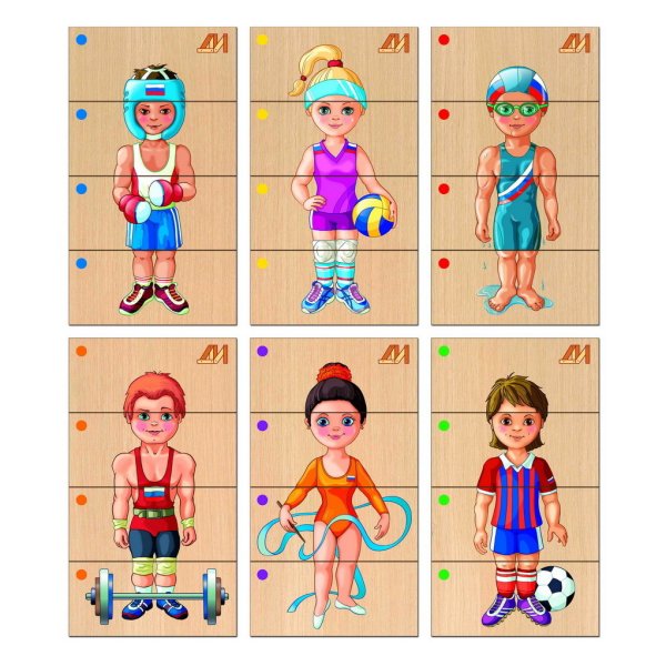 Пазл из 4 частей