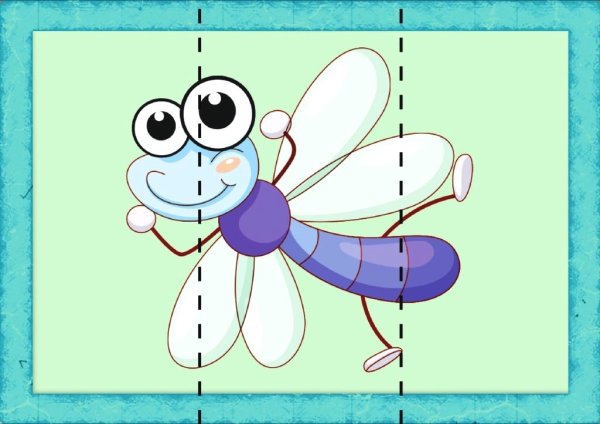 Пазл Весна для детей