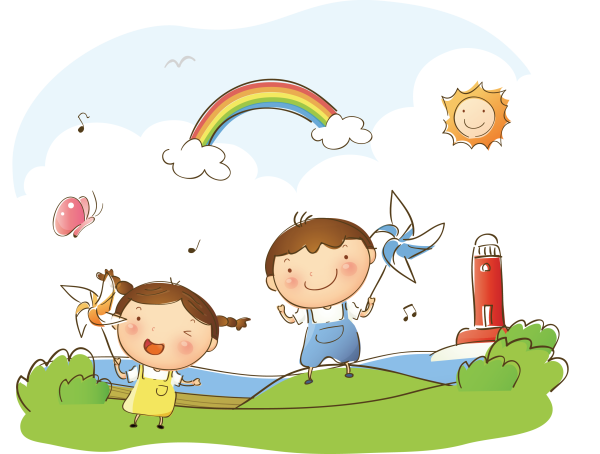 Пляж мультяшный