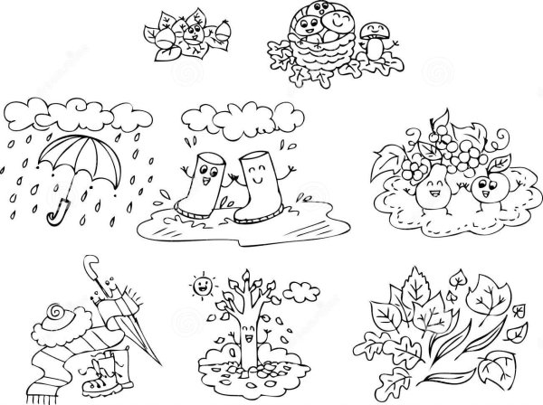 Времена года задания для детей