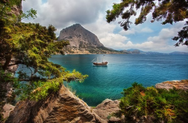 Крымский полуостров новый свет