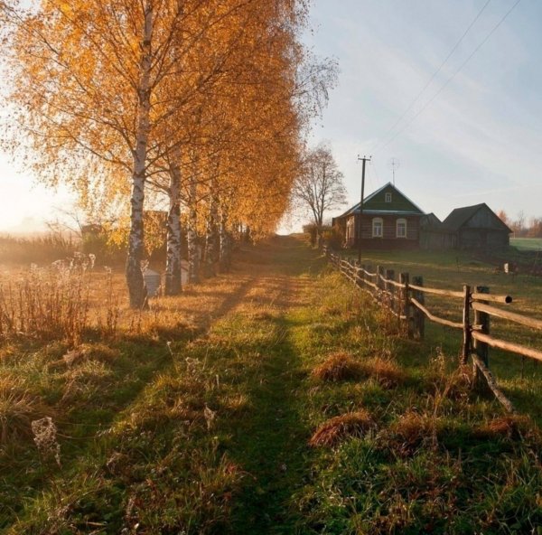 Деревенская Церковь Есенинская Русь